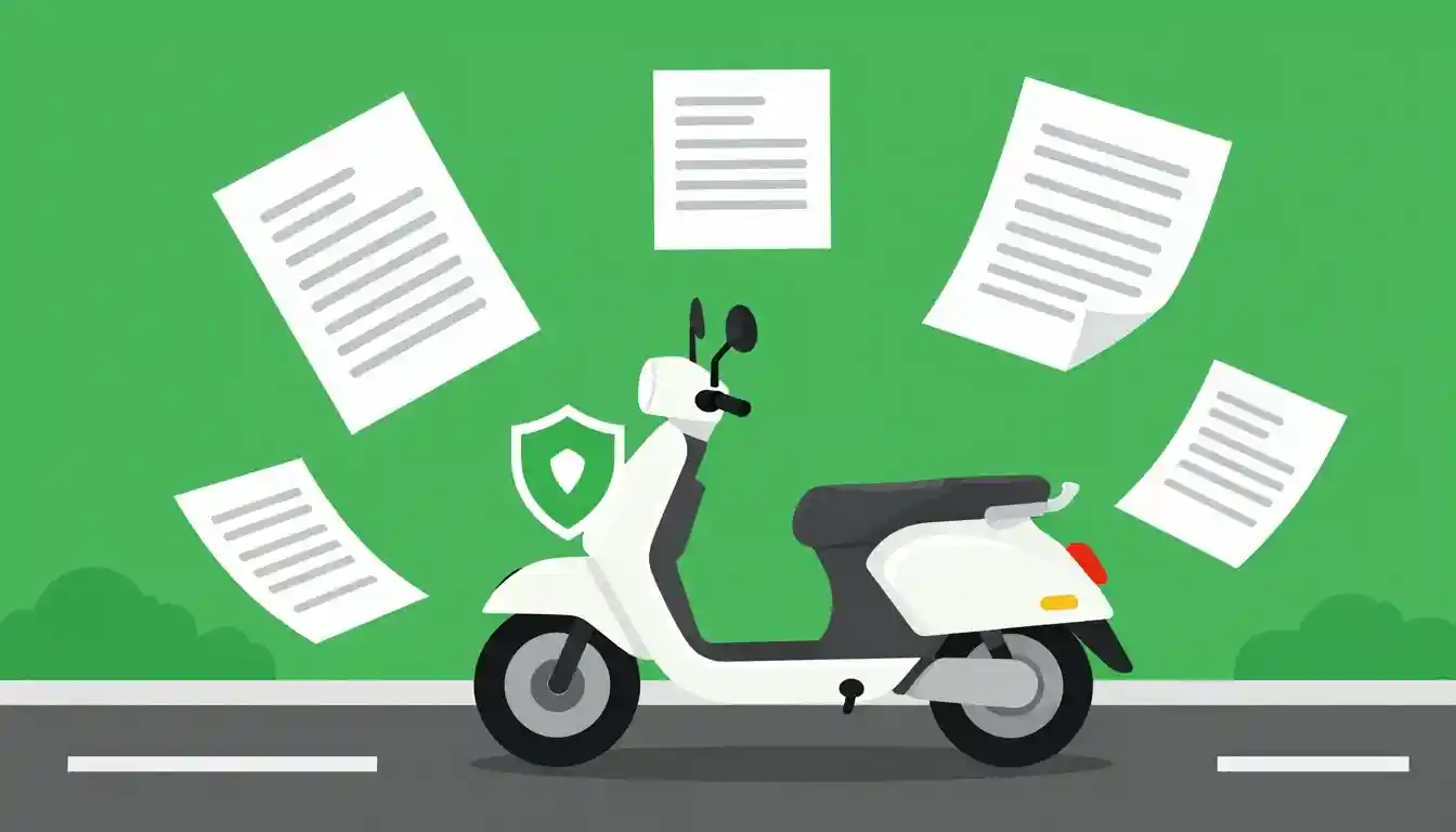EV scooter insurance cost breakdown — third party vs comprehensive